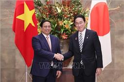 Thủ tướng Phạm Minh Chính hội đàm Thủ tướng Nhật Bản Kishida Fumio